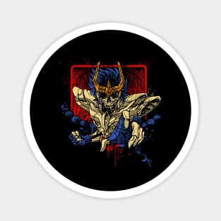 Phoenix Ikki Skeleton Saint Seiya Dark Art Magnet